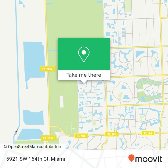 5921 SW 164th Ct map