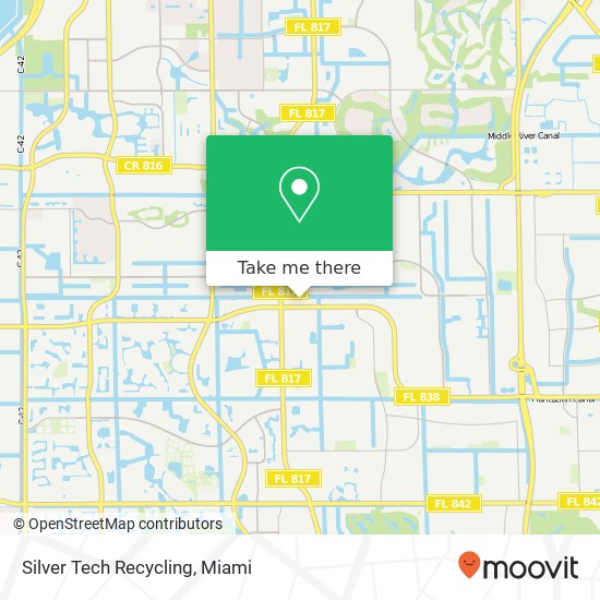 Silver Tech Recycling map