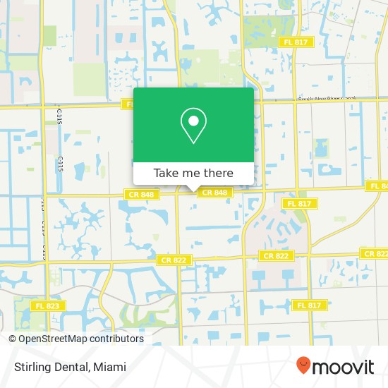 Stirling Dental map