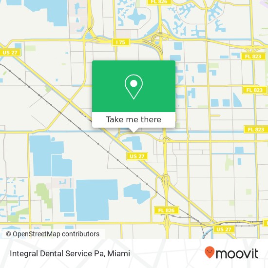 Mapa de Integral Dental Service Pa