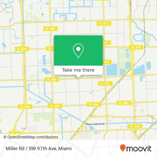 Mapa de Miller Rd / SW 97th Ave