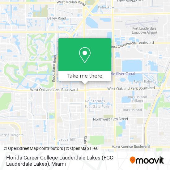 Florida Career College-Lauderdale Lakes (FCC-Lauderdale Lakes) map