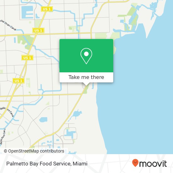 Palmetto Bay Food Service map