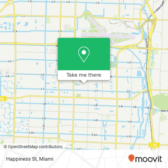 Happiness St map