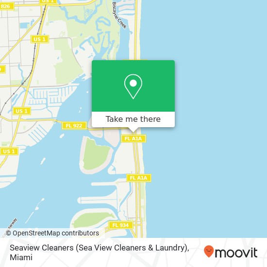 Seaview Cleaners (Sea View Cleaners & Laundry) map