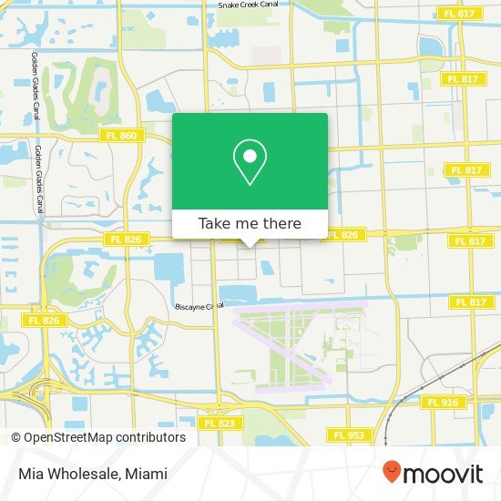 Mapa de Mia Wholesale