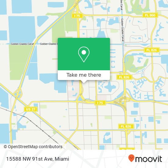15588 NW 91st Ave map