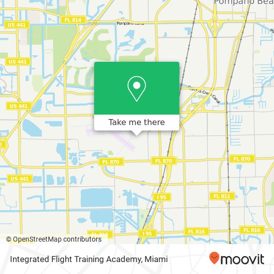 Integrated Flight Training Academy map