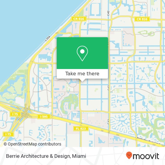 Mapa de Berrie Architecture & Design