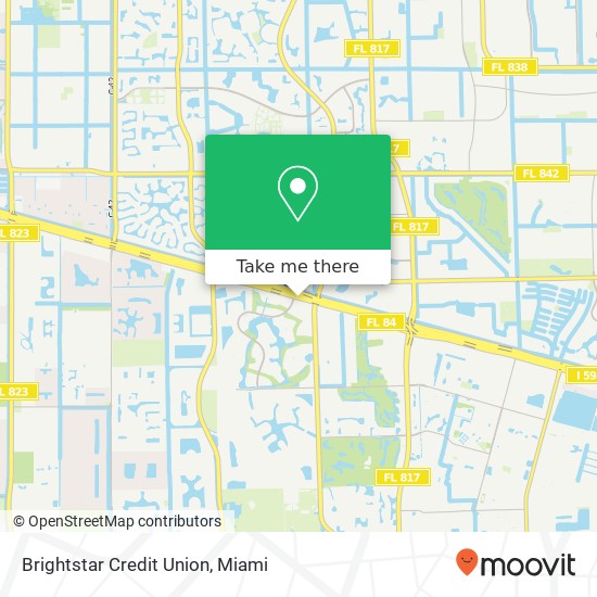 Mapa de Brightstar Credit Union