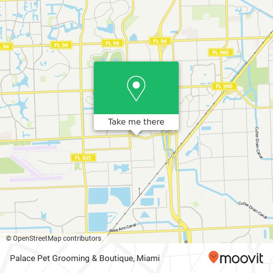 Palace Pet Grooming & Boutique map