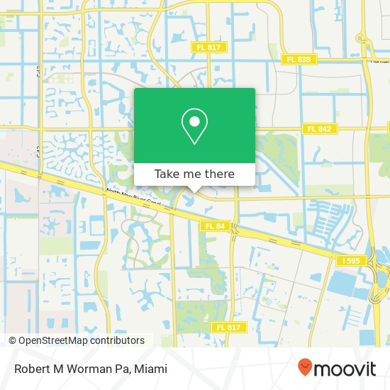 Mapa de Robert M Worman Pa