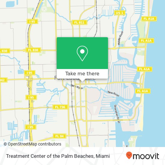 Mapa de Treatment Center of the Palm Beaches