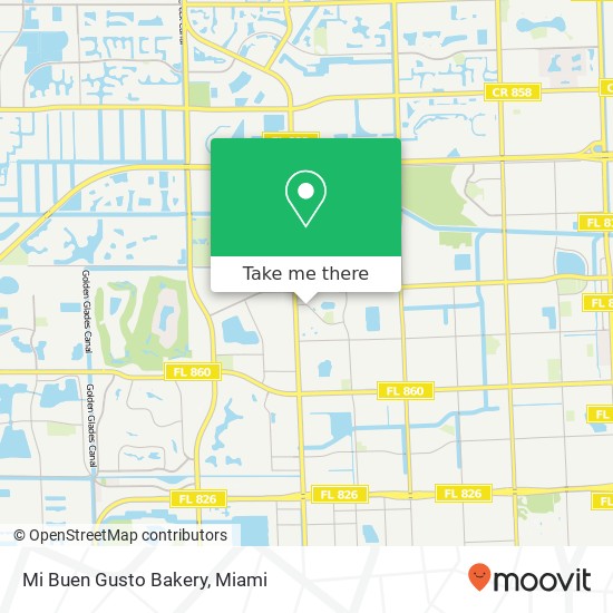 Mi Buen Gusto Bakery map