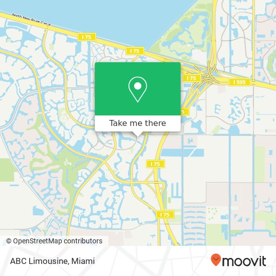 ABC Limousine map