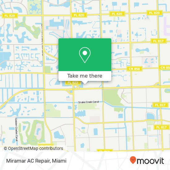 Mapa de Miramar AC Repair