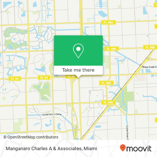 Manganaro Charles A & Associates map