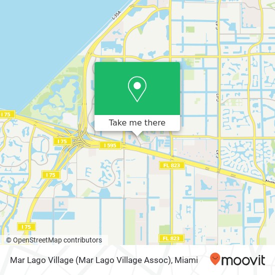 Mar Lago Village map