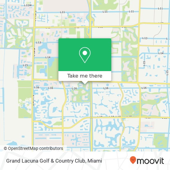 Grand Lacuna Golf & Country Club map