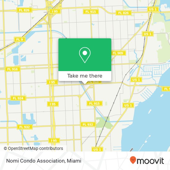 Nomi Condo Association map