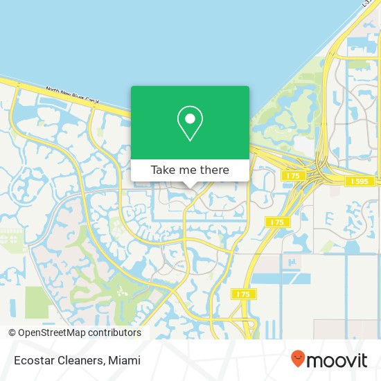 Ecostar Cleaners map