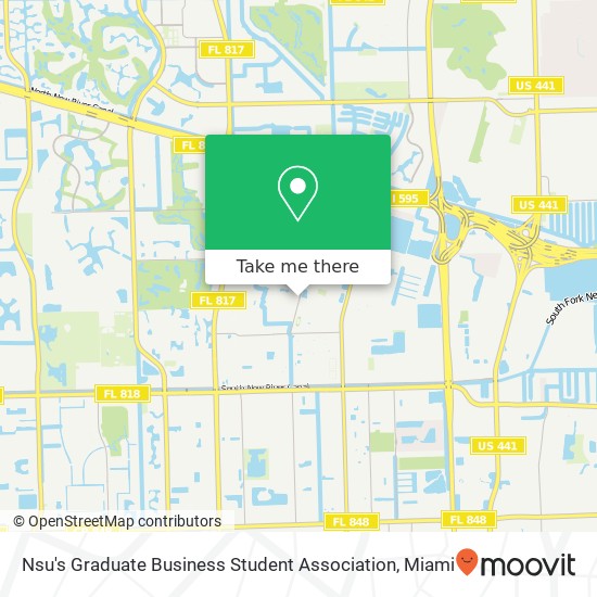 Nsu's Graduate Business Student Association map