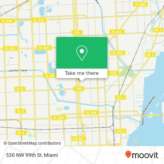 530 NW 99th St map
