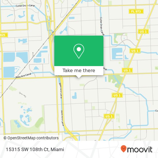 15315 SW 108th Ct map