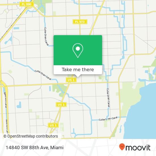 14840 SW 88th Ave map