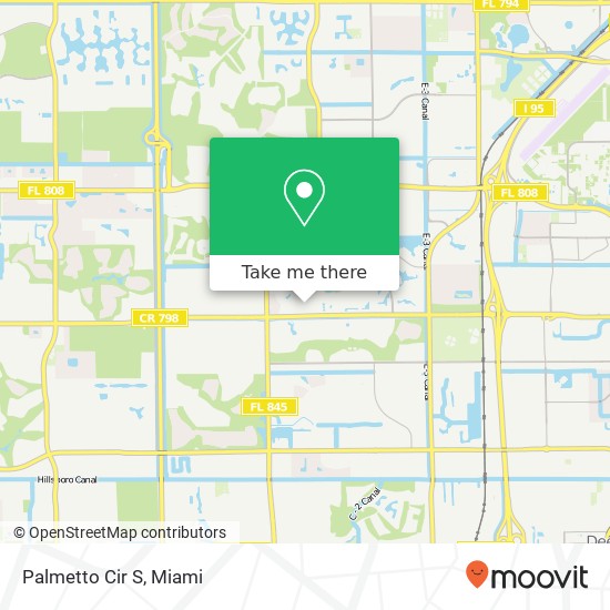 Palmetto Cir S map