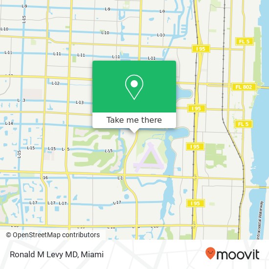 Ronald M Levy MD map