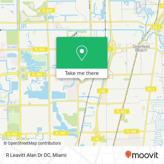 R Leavitt Alan Dr DC map