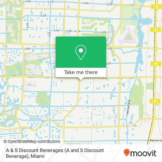 A & S Discount Beverages (A and S Discount Beverage) map