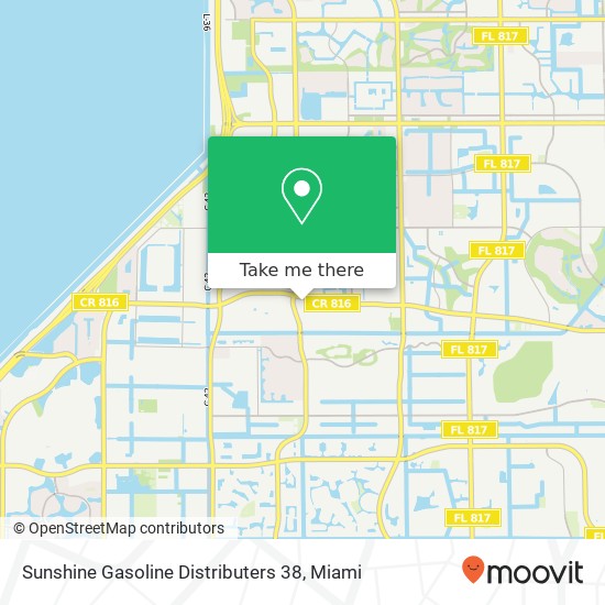 Mapa de Sunshine Gasoline Distributers 38