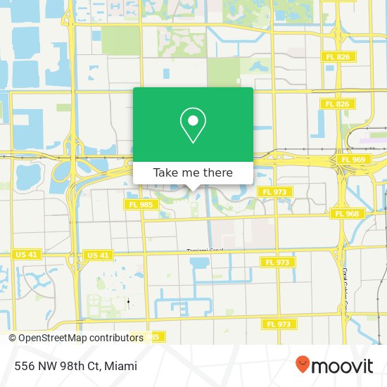 556 NW 98th Ct map