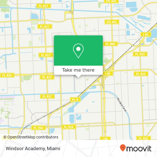 Windsor Academy map