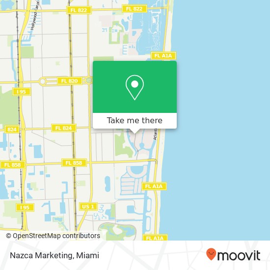 Nazca Marketing map