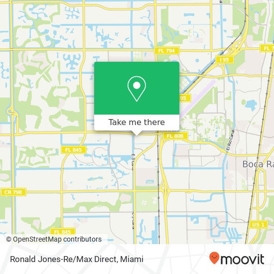 Ronald Jones-Re/Max Direct map