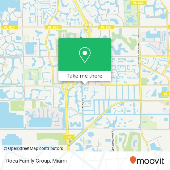 Roca Family Group map