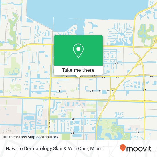 Navarro Dermatology Skin & Vein Care map