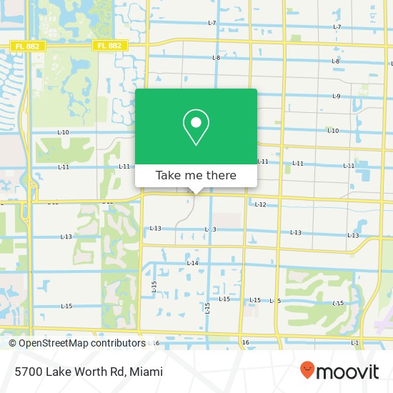 5700 Lake Worth Rd map