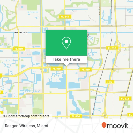 Reagan Wireless map