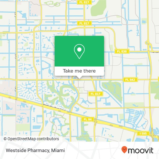 Mapa de Westside Pharmacy