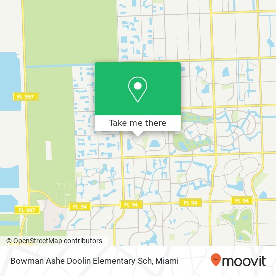 Bowman Ashe Doolin Elementary Sch map