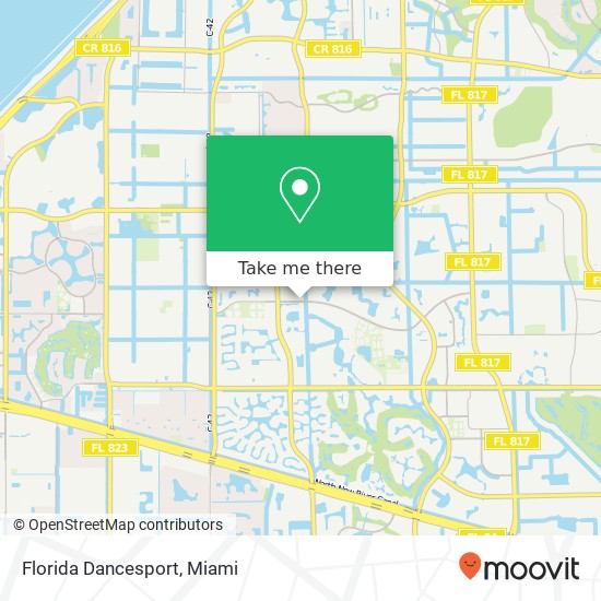 Florida Dancesport map