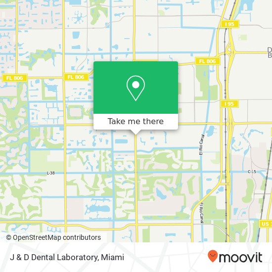 Mapa de J & D Dental Laboratory