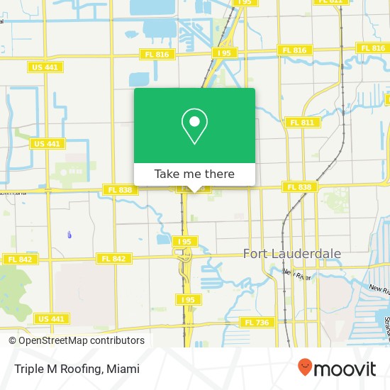 Triple M Roofing map