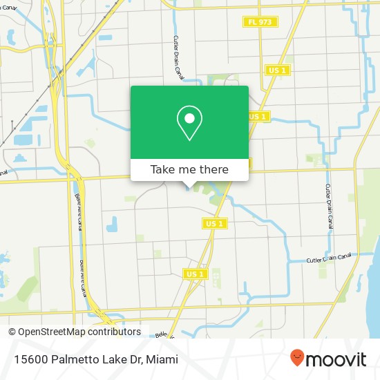 Mapa de 15600 Palmetto Lake Dr