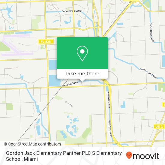 Gordon Jack Elementary Panther PLC S Elementary School map
