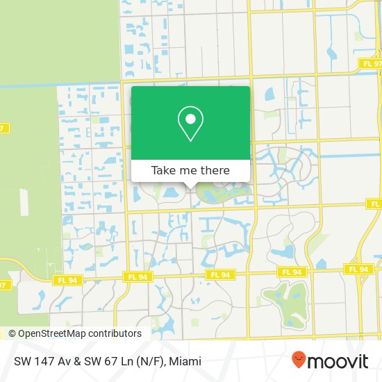 SW 147 Av & SW 67 Ln (N/F) map